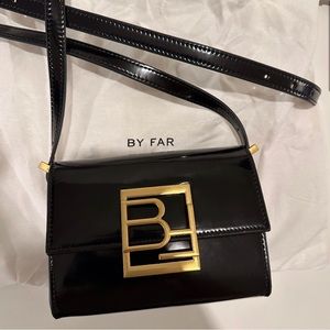 By Far Black Fran bag